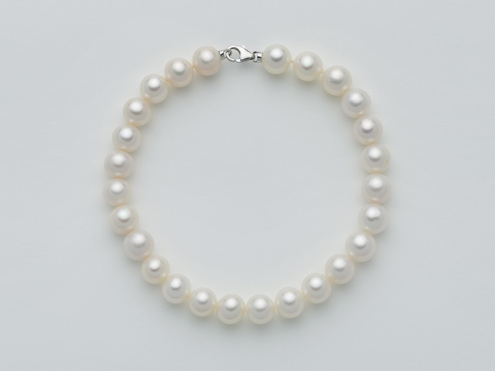 Bracciale perle oro miluna PBR1674