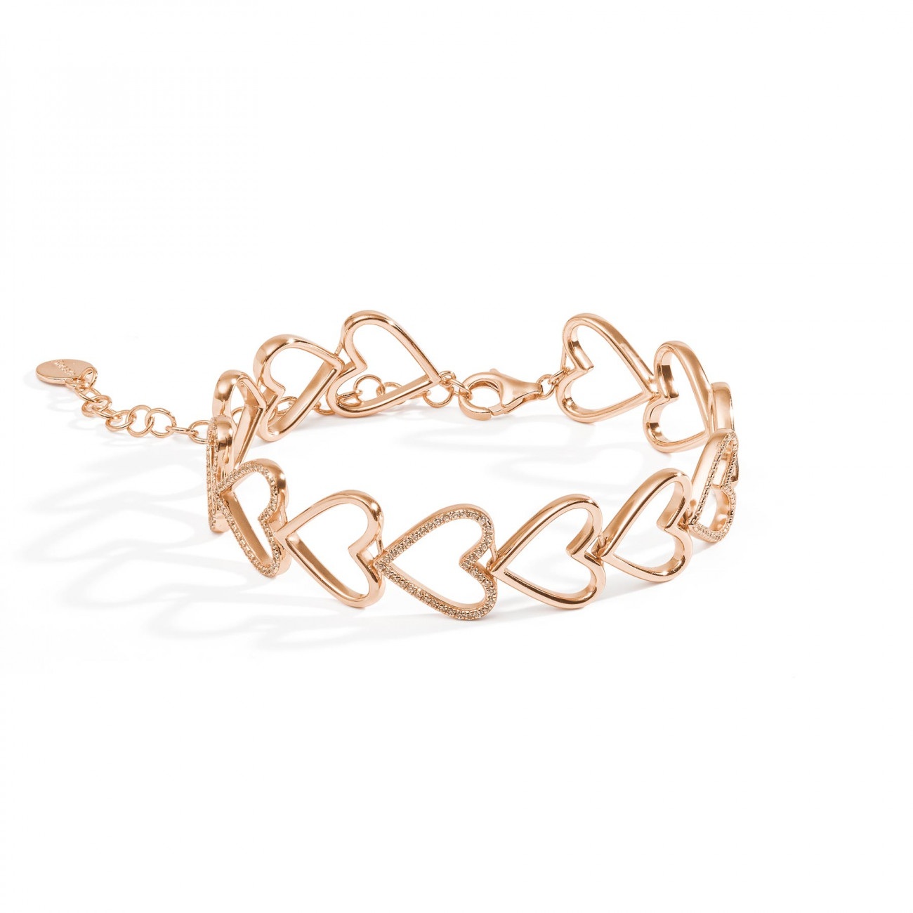 Bracciale rosato argento rzgm11