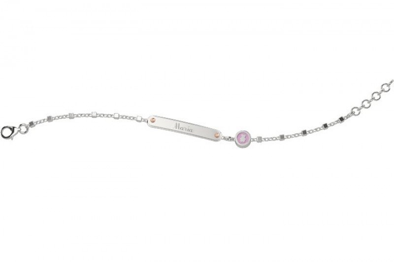Bracciale targhetta bimbo nan0109