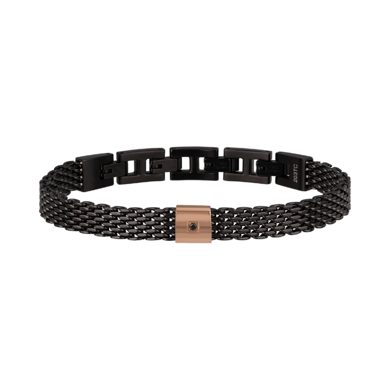 Bracciale uomo breil TJ2956 black diamond