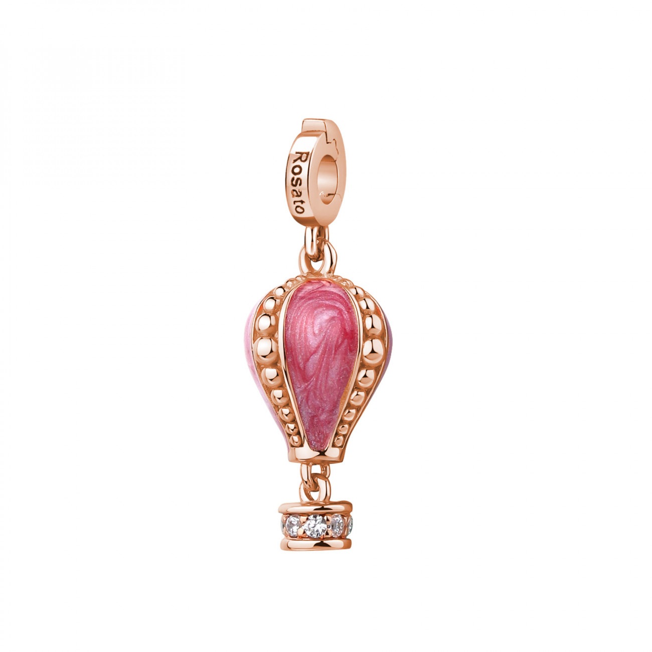 Charm argento rosato RZ208