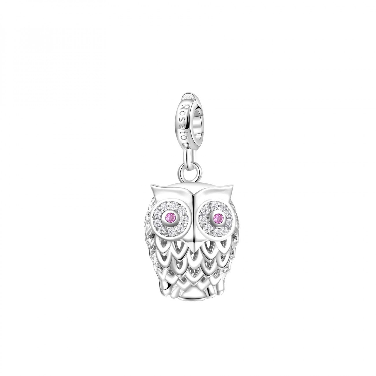 Charm argento rosato rz002r