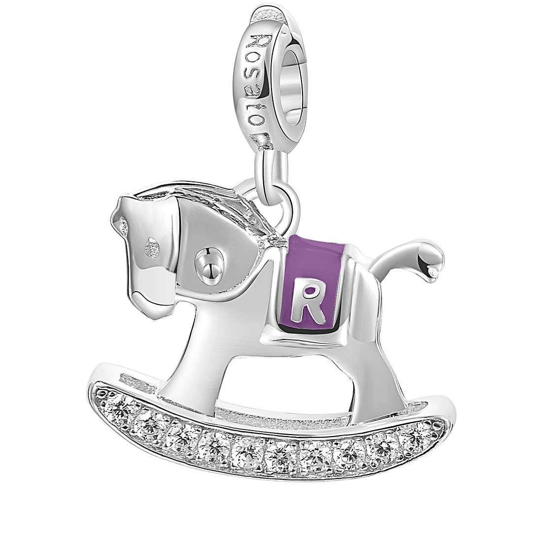 Charm donna gioielli rosato storie rz026