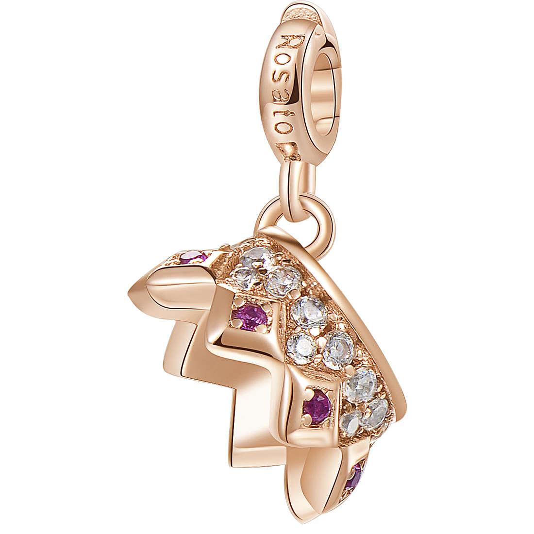 Charm donna gioielli rosato storie rz050