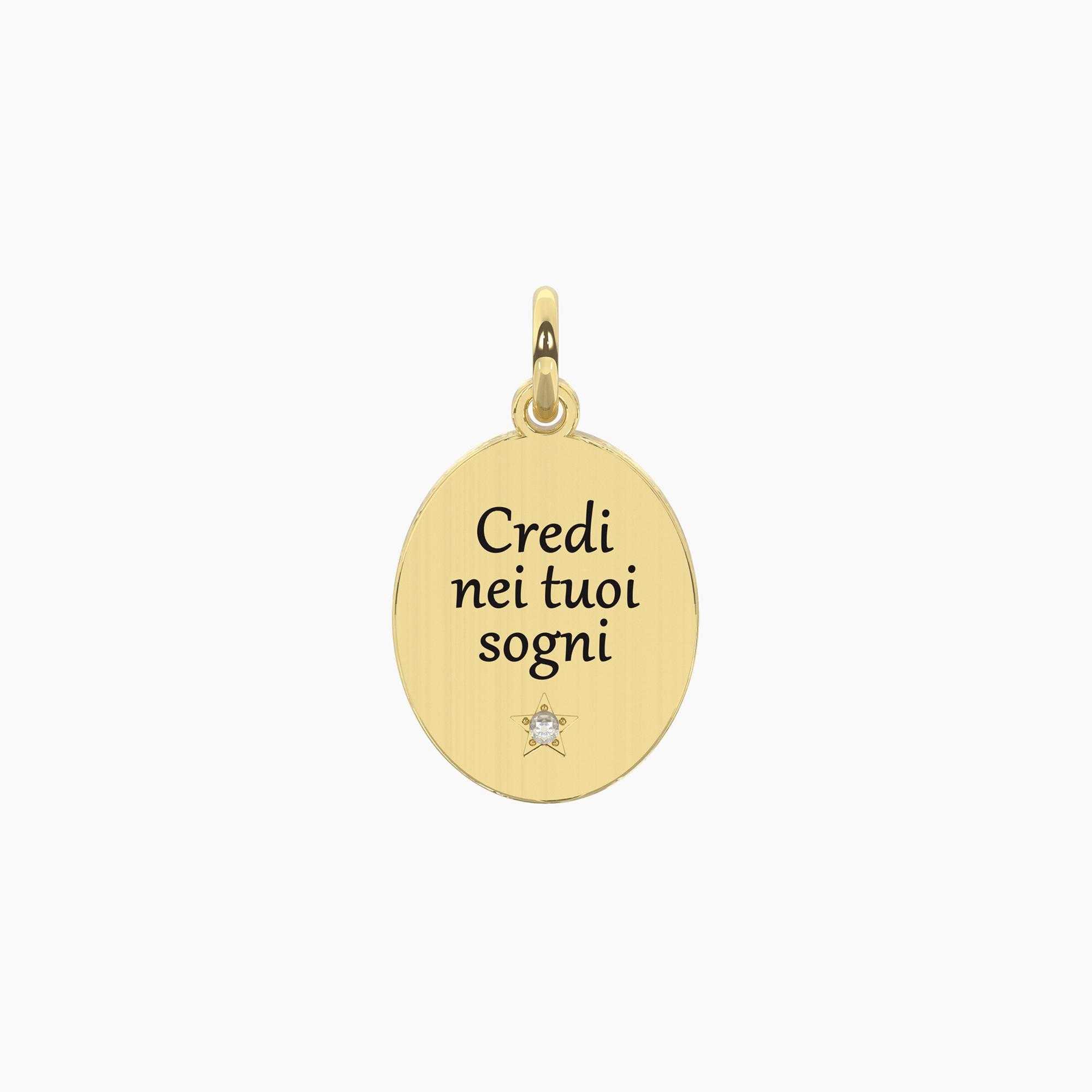 Ciondolo acciaio Kidult Philosophy 741164