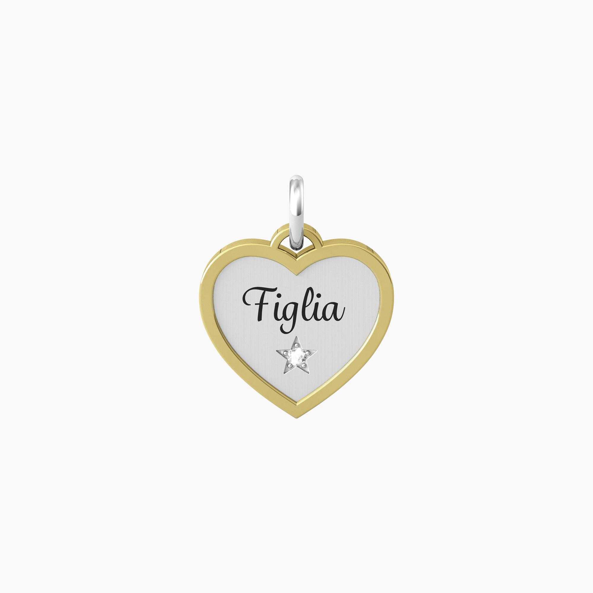 Ciondolo acciaio Kidult family 741042