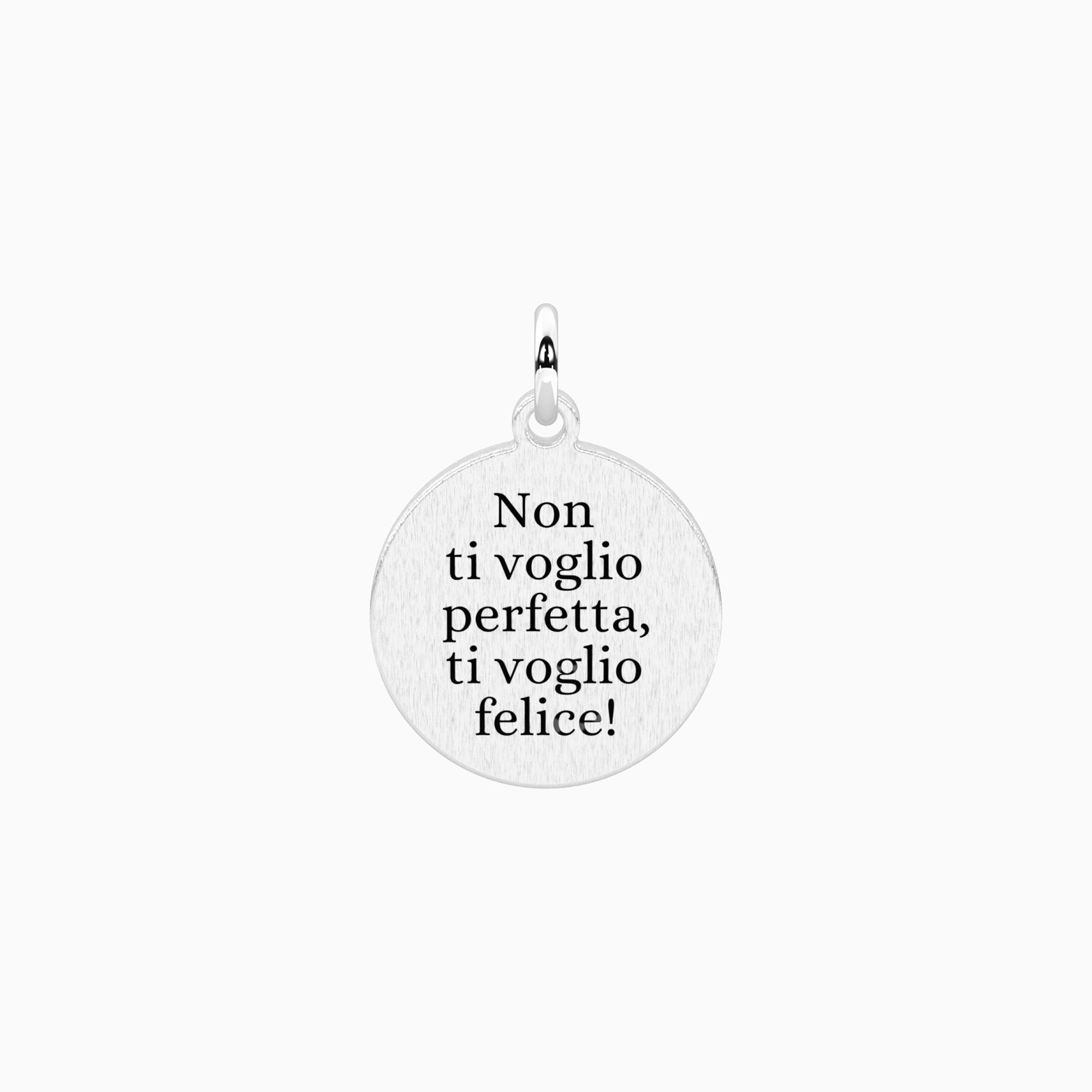 Ciondolo acciaio Kidult love 741215