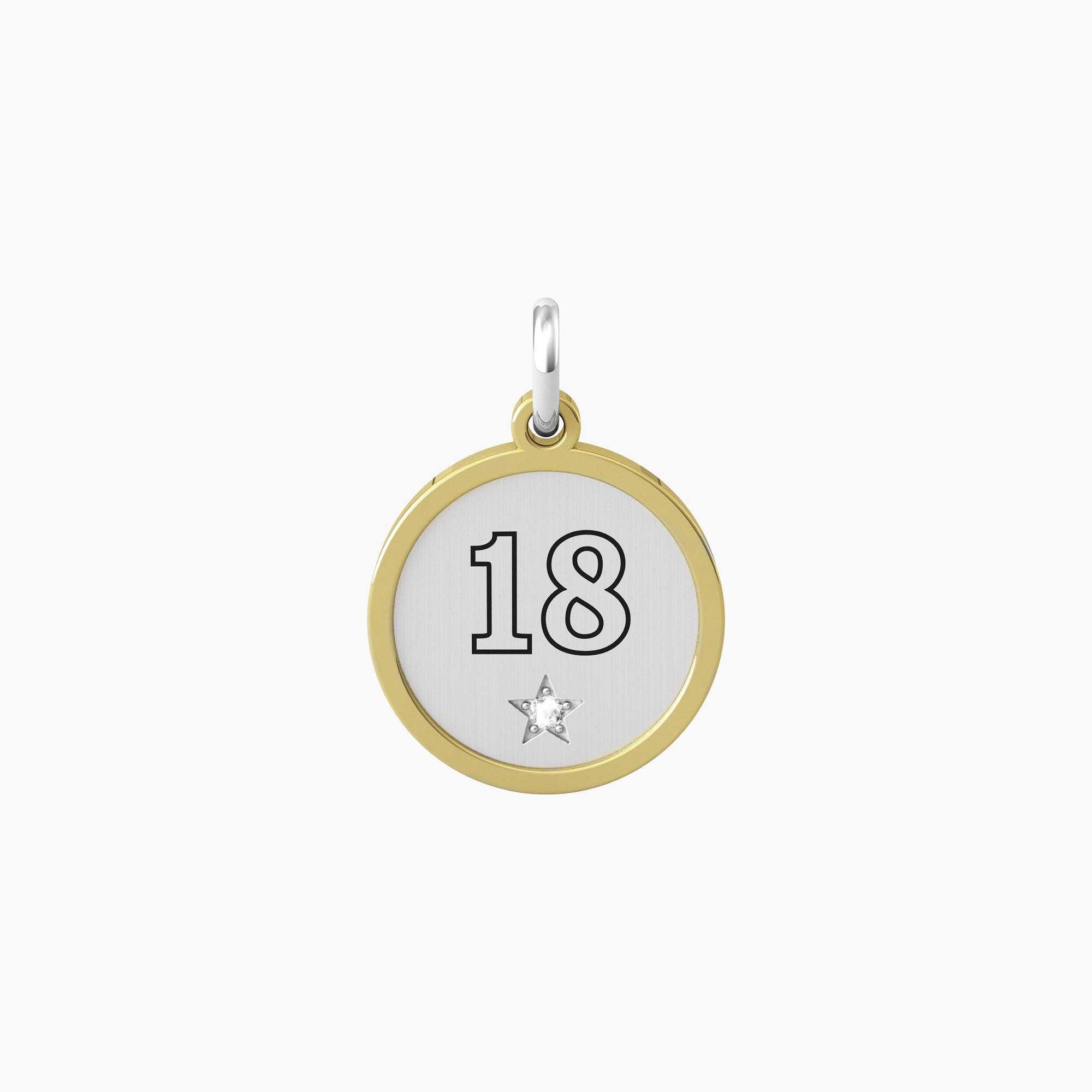Ciondolo acciaio Kidult symbols 741027
