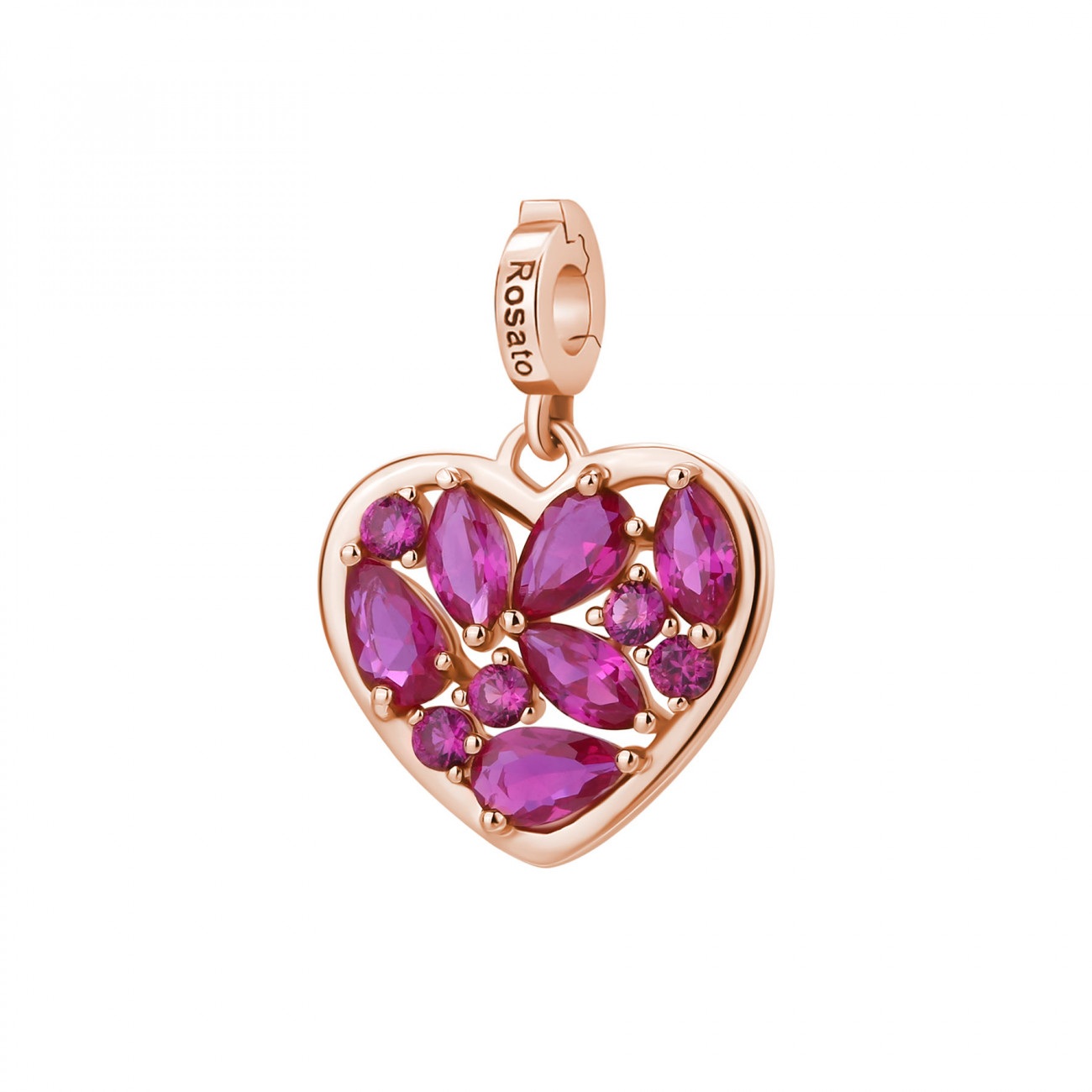 Ciondolo argento Rosato RZ242
