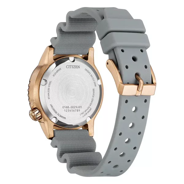 Citizen promaster blue dial blu cinturino gomma grigio eo2023 00w lato 2 600x