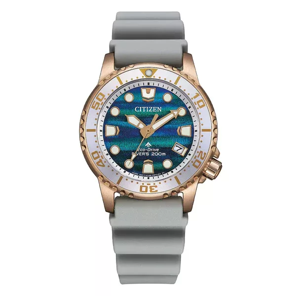 Citizen promaster blue dial blu cinturino gomma grigio eo2023 00w 600x