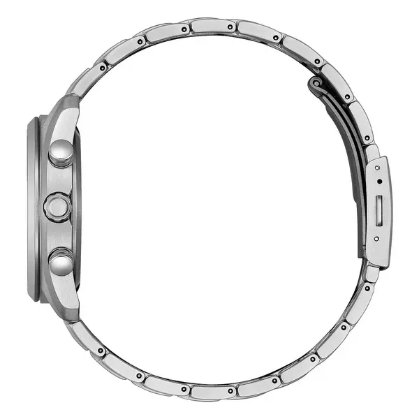 Citizen supertitanio26 blu cinturino titanio grigio at2590 59l lato 3