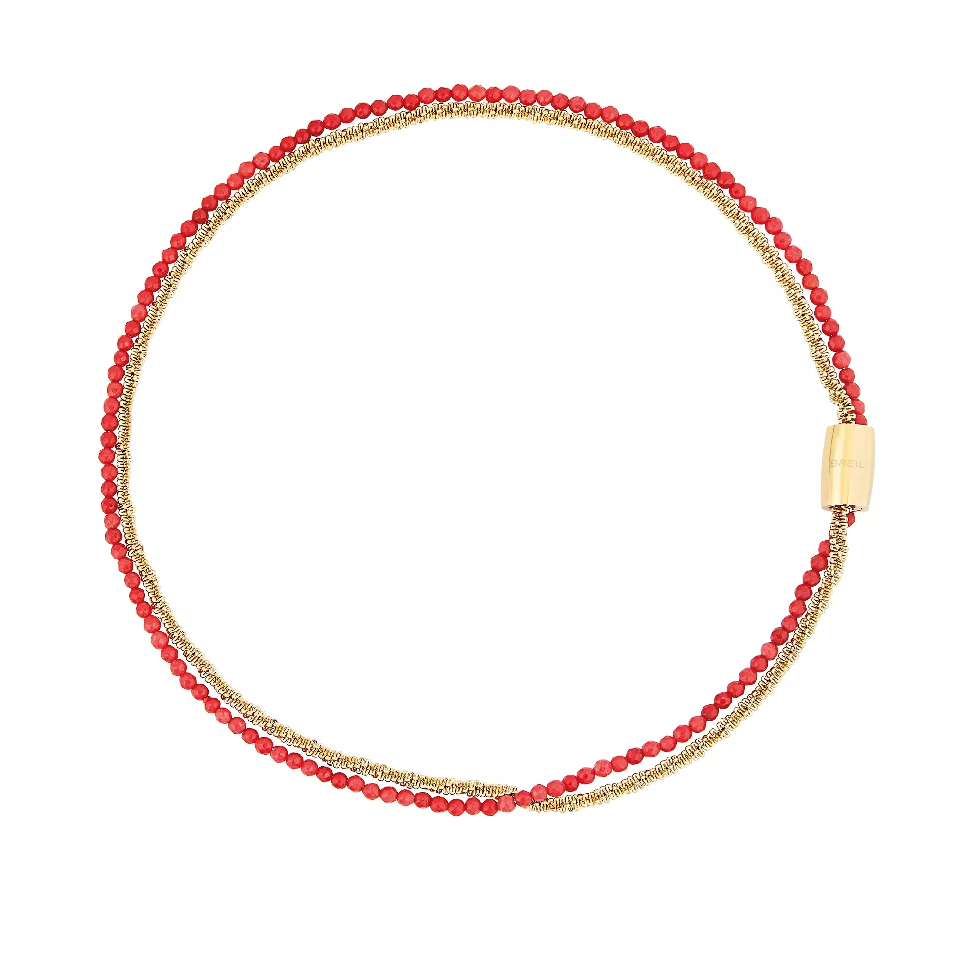 Collana acciaio breil magnetica system TJ3379