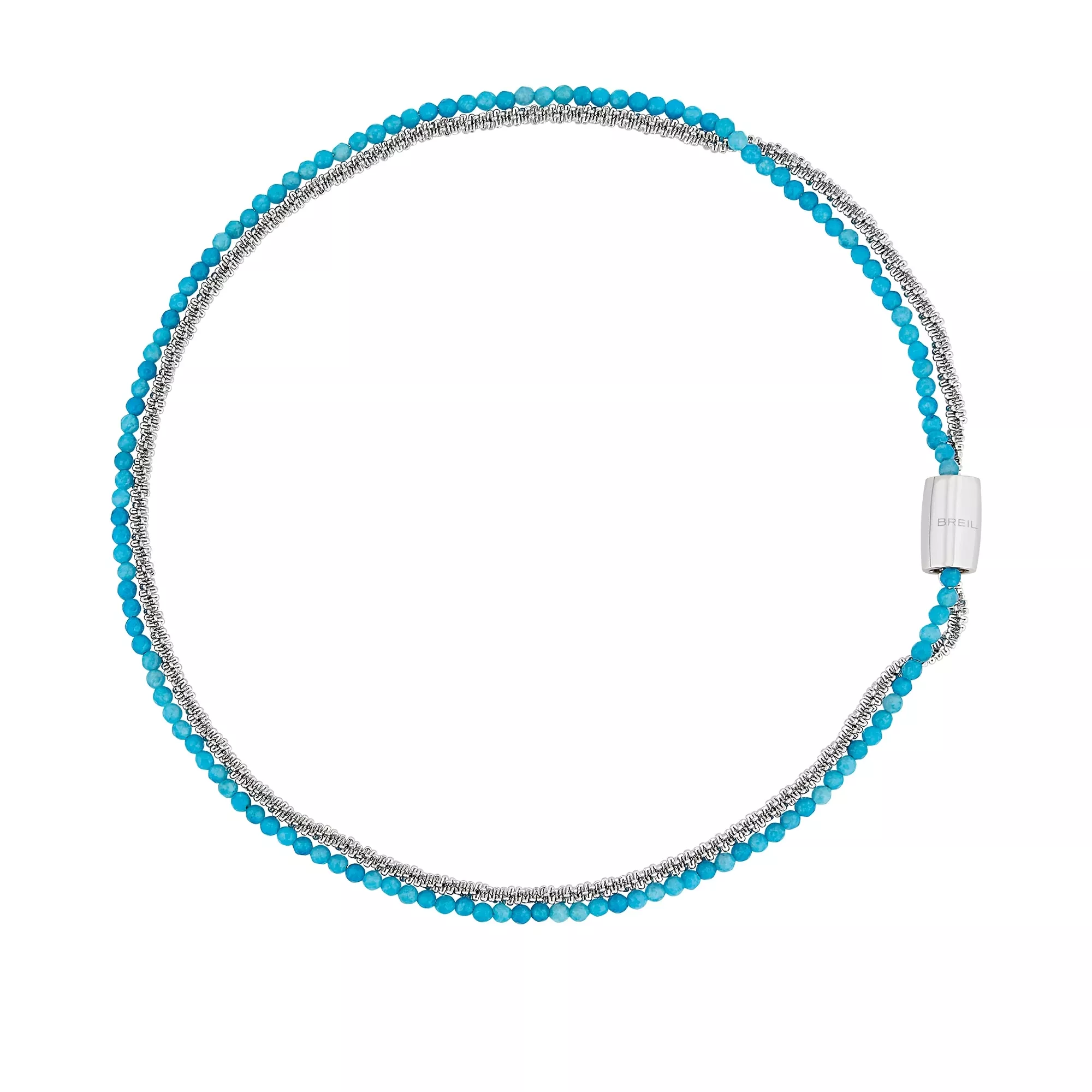 Collana acciaio breil magnetica system TJ3384
