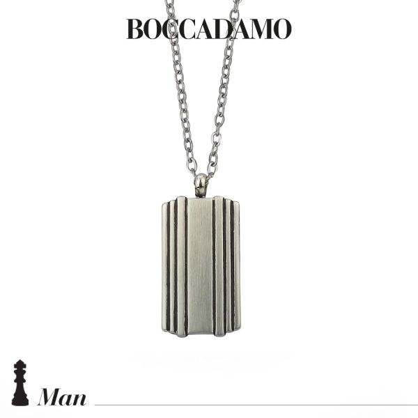 Collana acciaio uomo Boccadamo AGR226