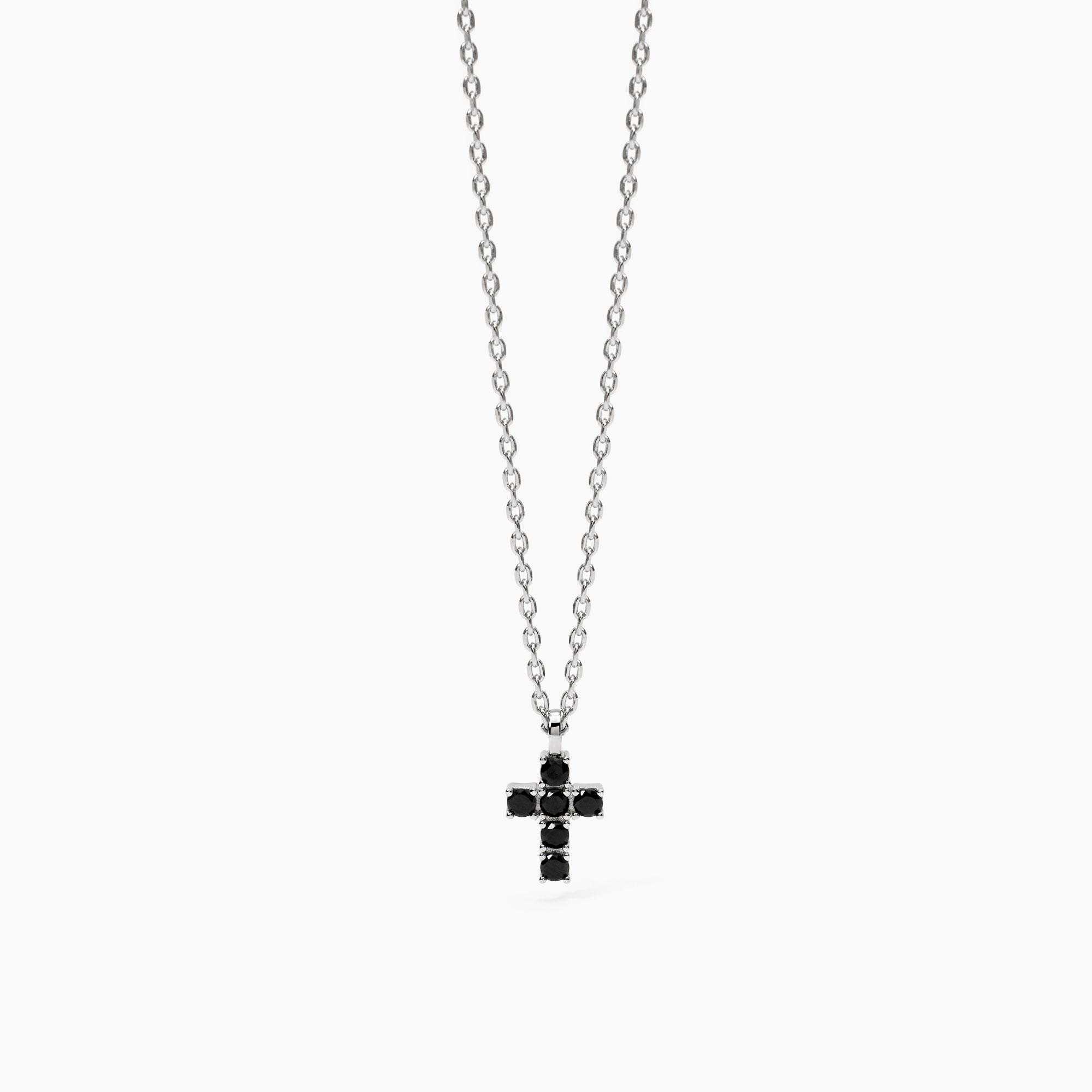 Collana argento Mabina uomo 553676