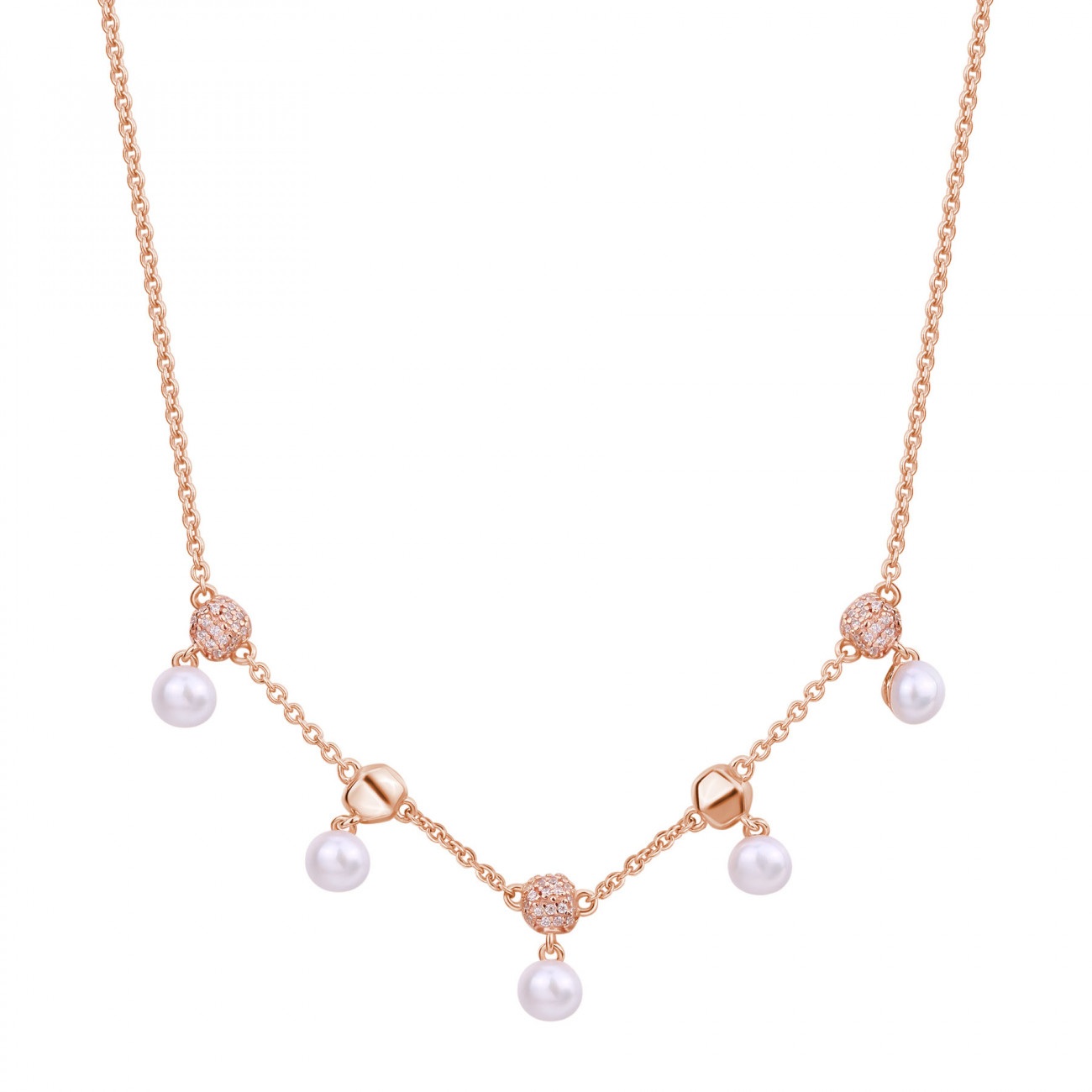 Collana argento Rosato RZAZ004