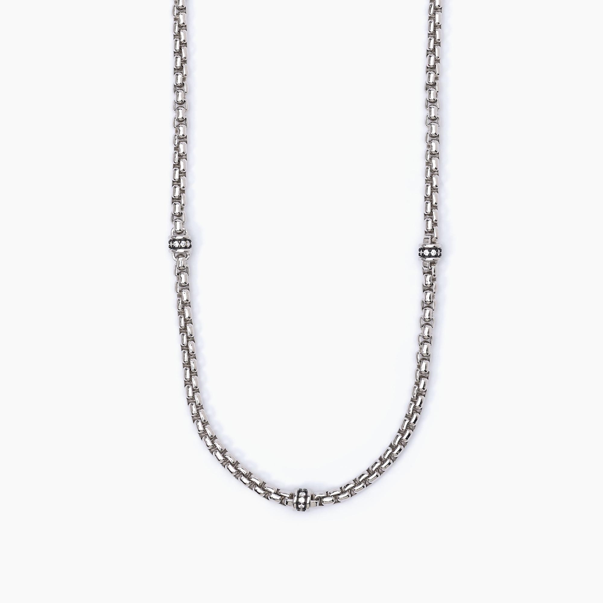 Collana argento mabina uomo 553487
