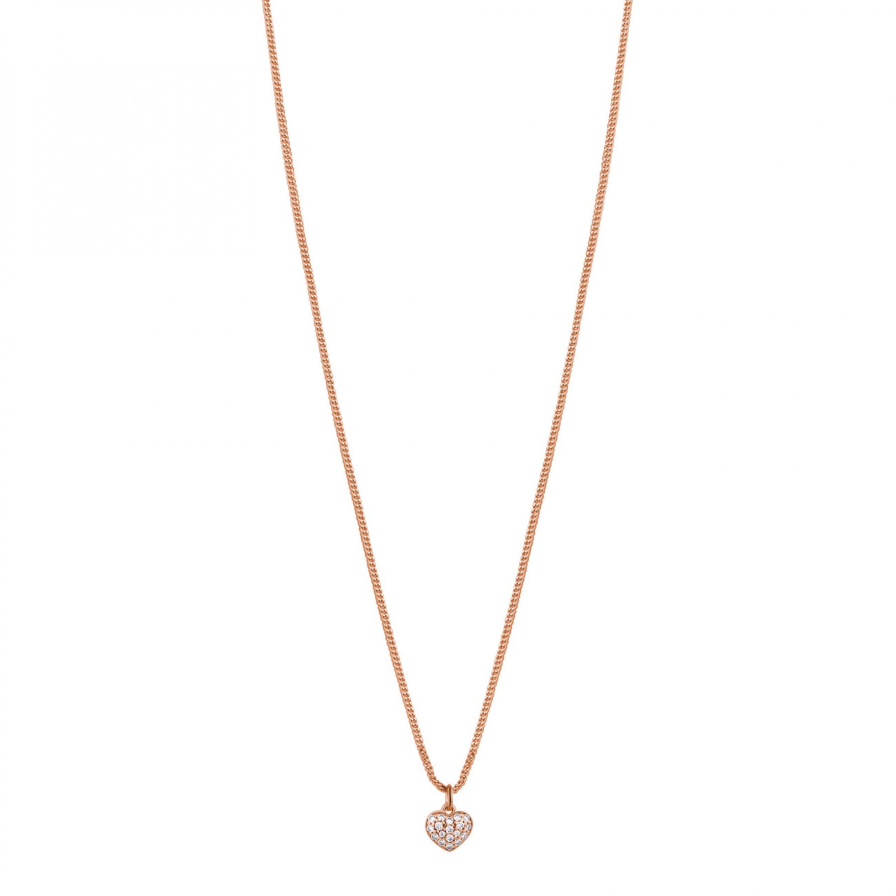 Collana argento rosato RZAL020