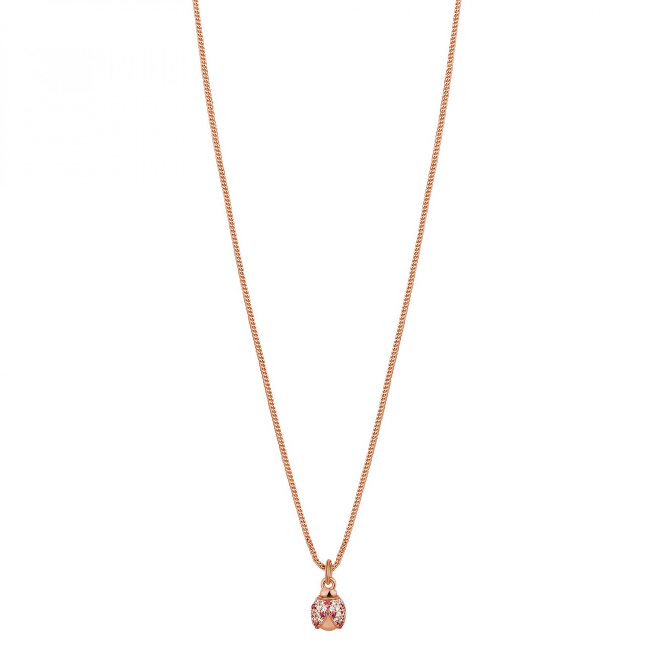 Collana argento rosato RZAL022