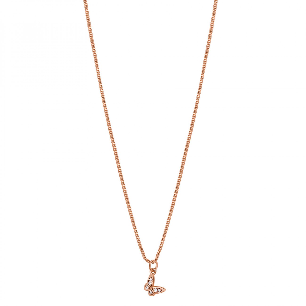 Collana argento rosato RZAL034