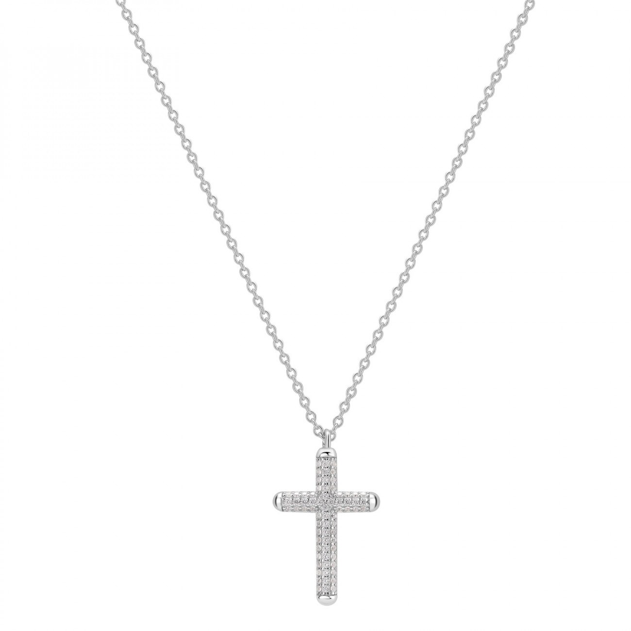 Collana argento rosato RZBI05