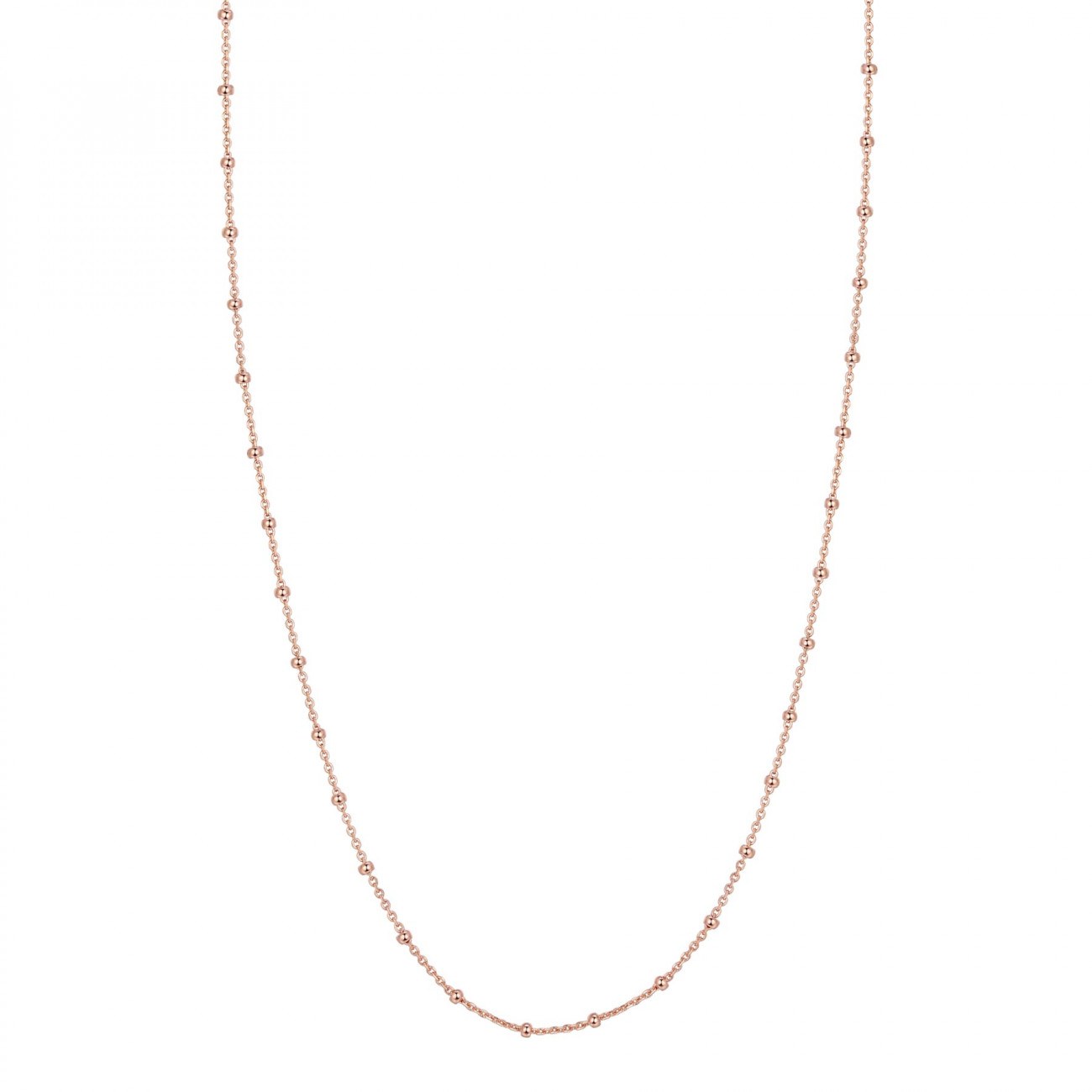 Collana argento rosato RZC047