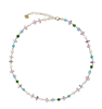 Collana mix di pietre e perle argento IOETE CLIOMCDO