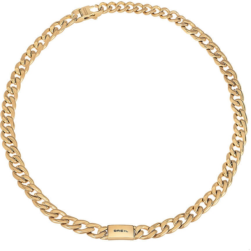 Collana uomo gioiello breil logomania tj3071 503640