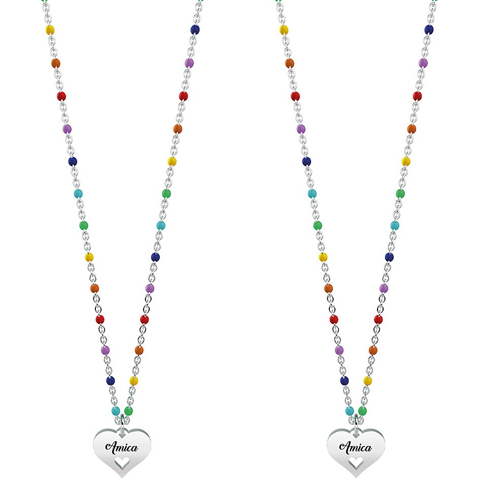 Coppia collane amiche kidult love 751088