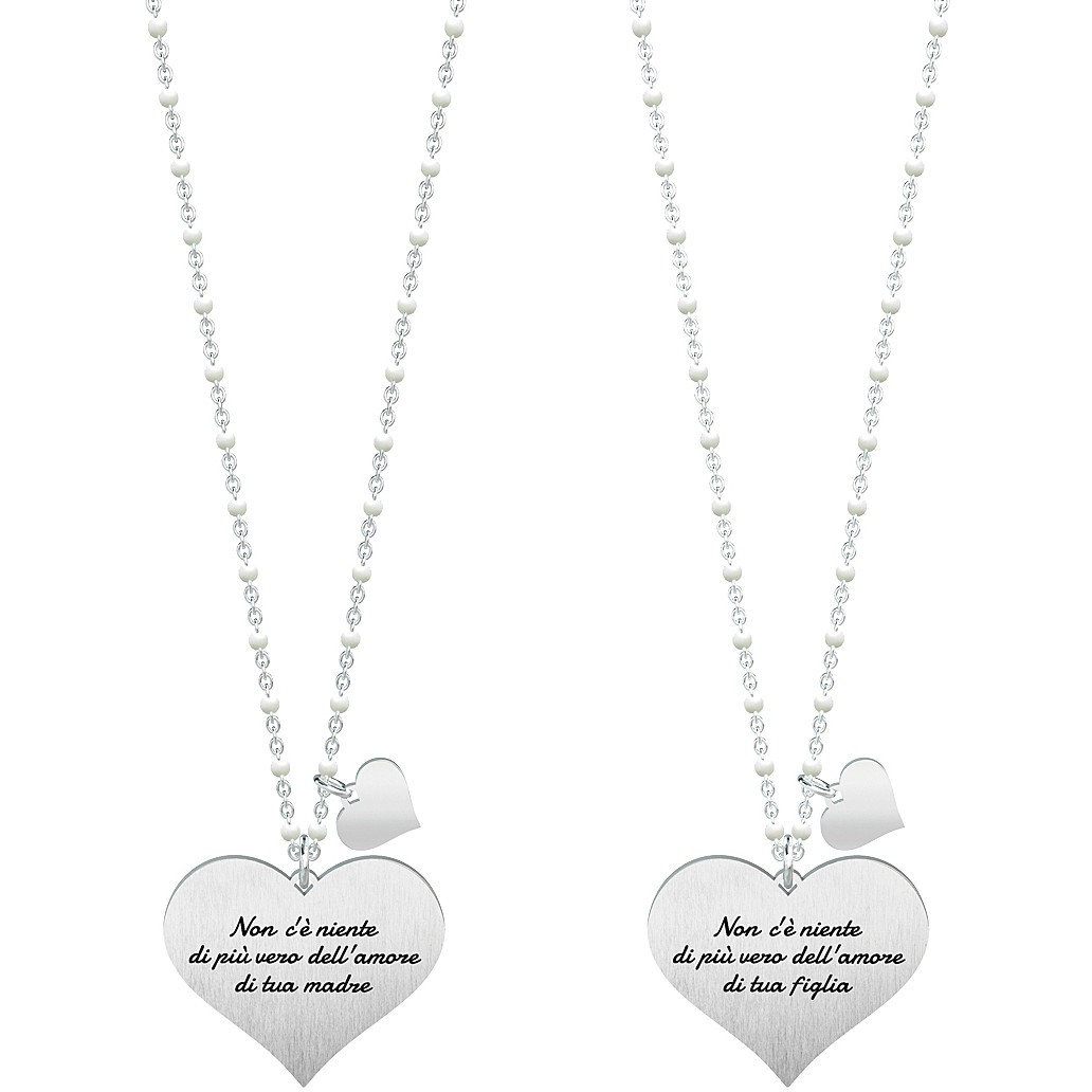 Coppia collane mamma figlia kidult family 751016