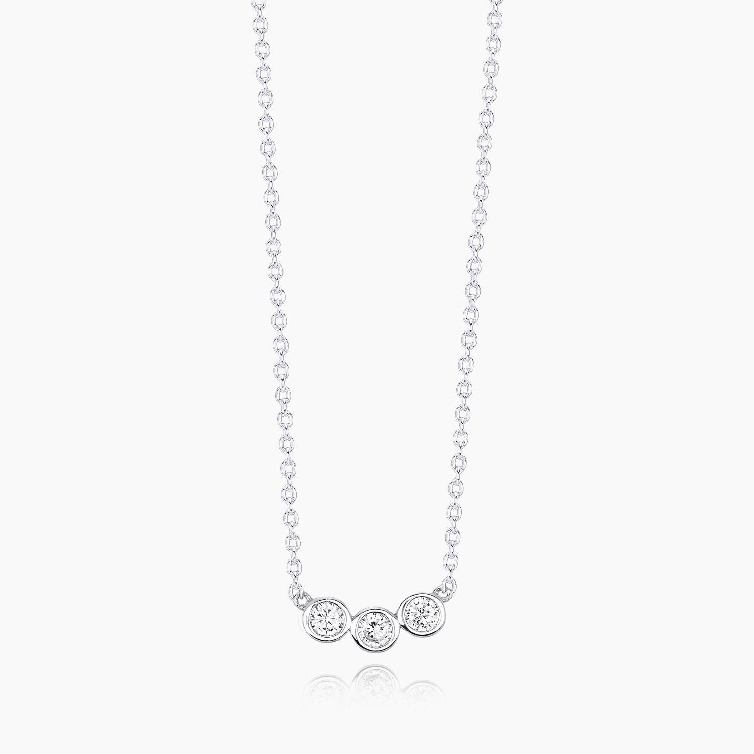 Girocollo argento mabina 553262