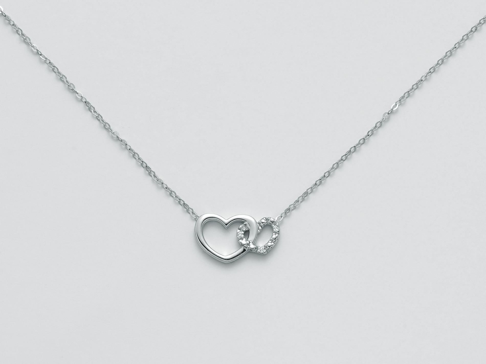 Girocollo miluna oro bianco CLD4220