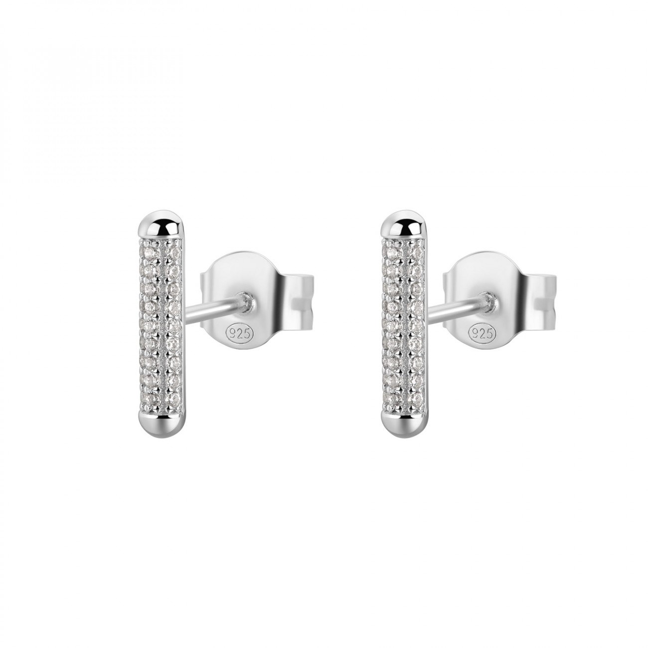 Orecchini argento Rosato RZBI70