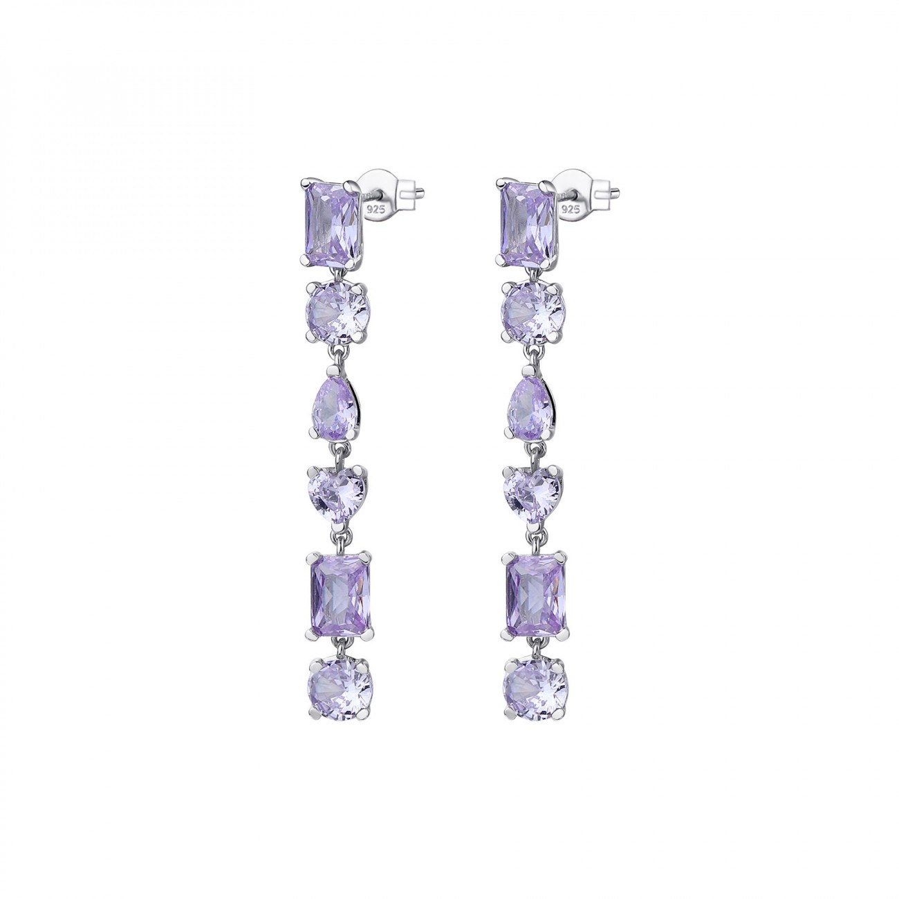 Orecchini argento Rosato RZGE21