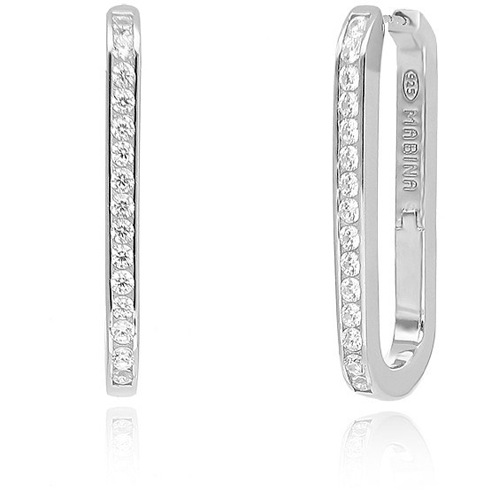 Orecchini argento mabina 563348