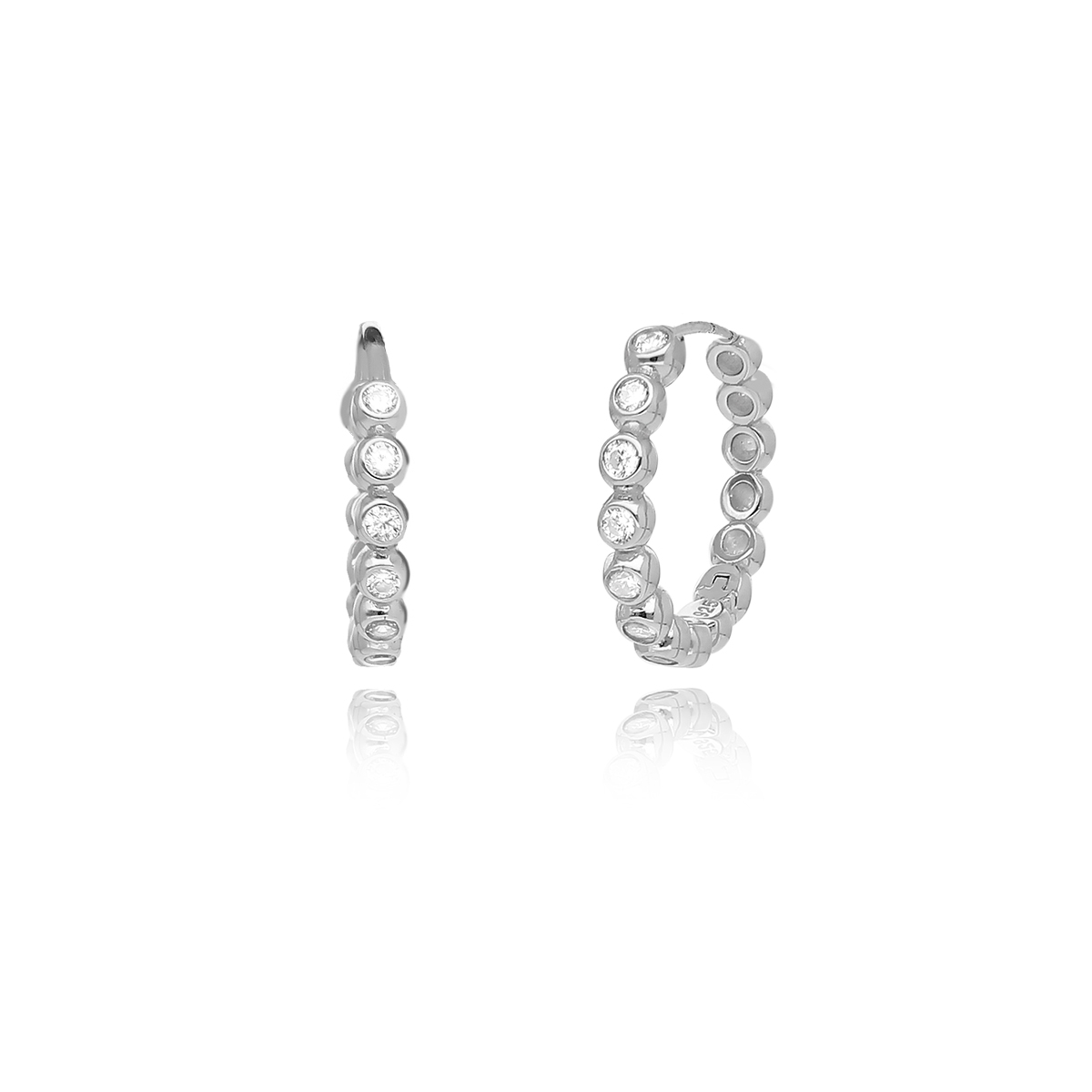 Orecchini argento mabina 563353