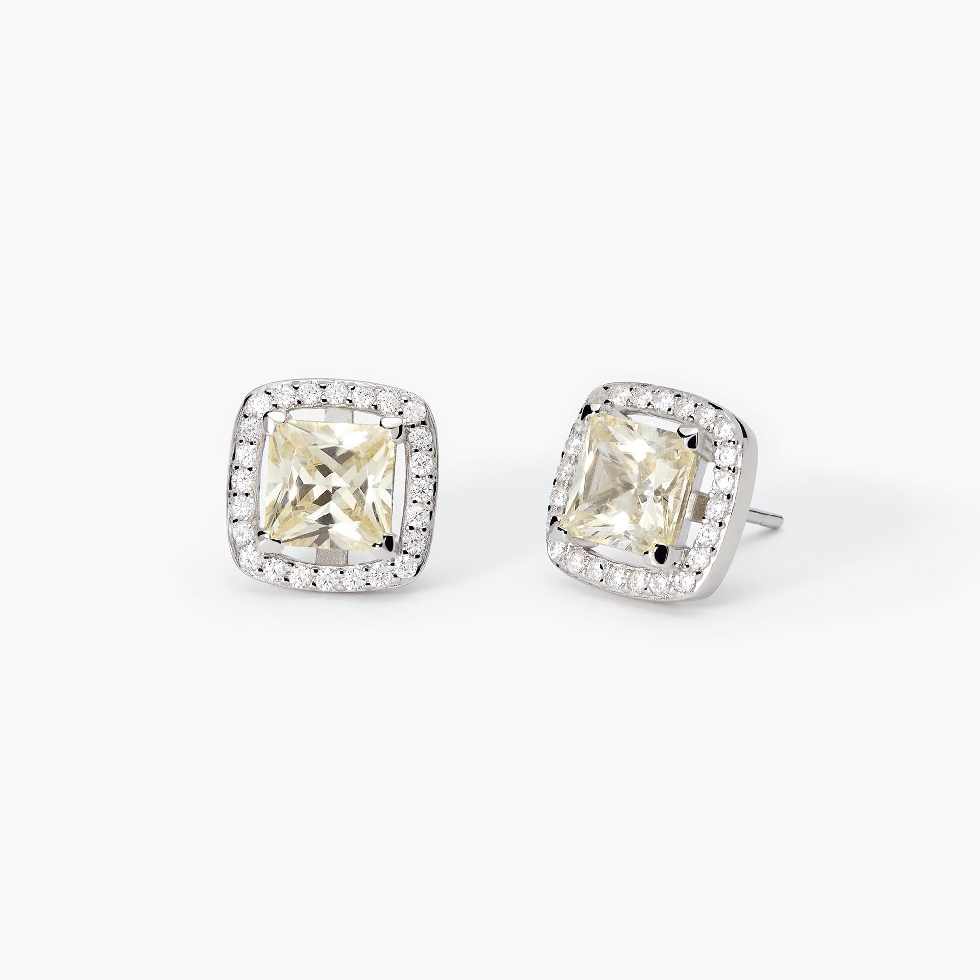 Orecchini argento mabina 563646