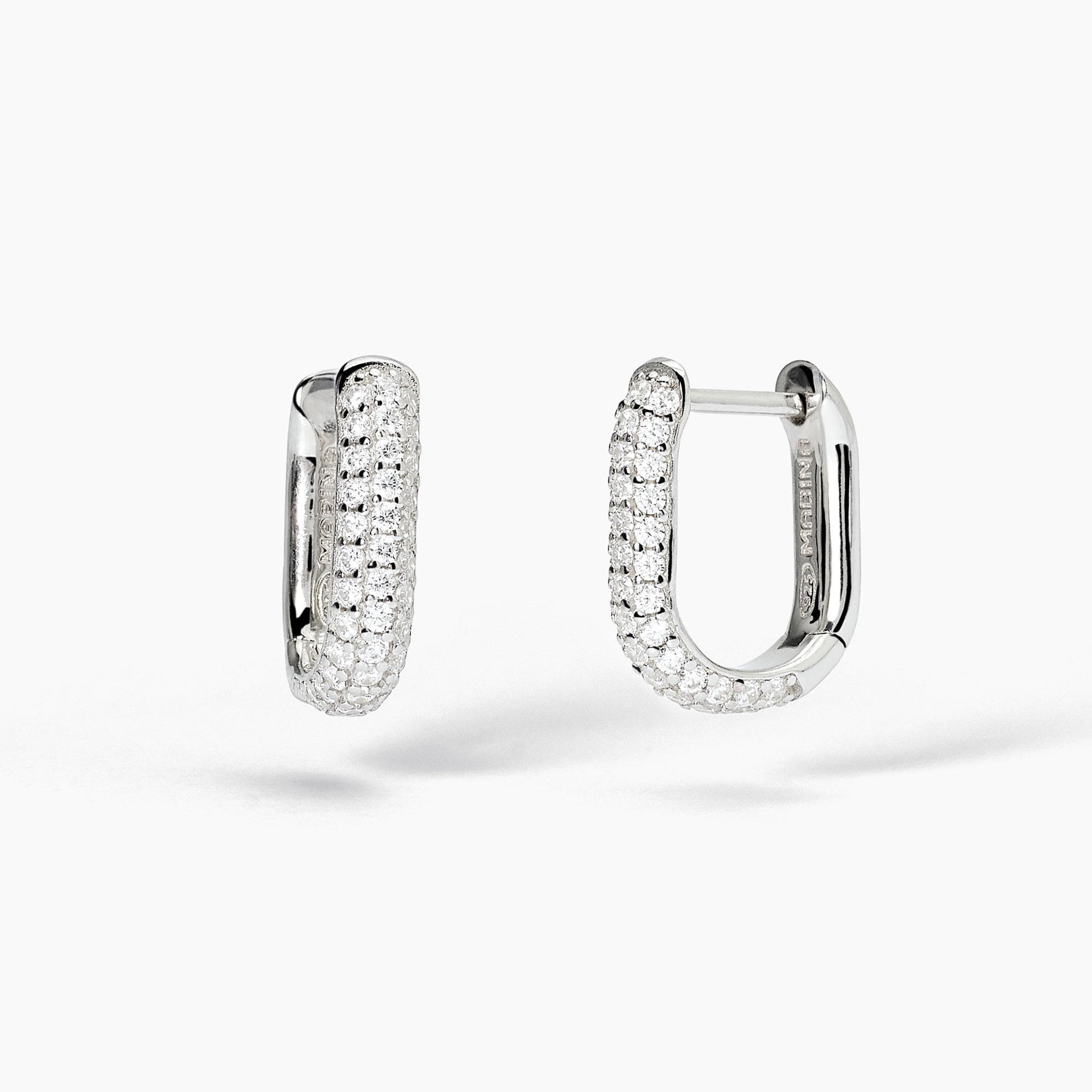 Orecchini argento mabina 563728
