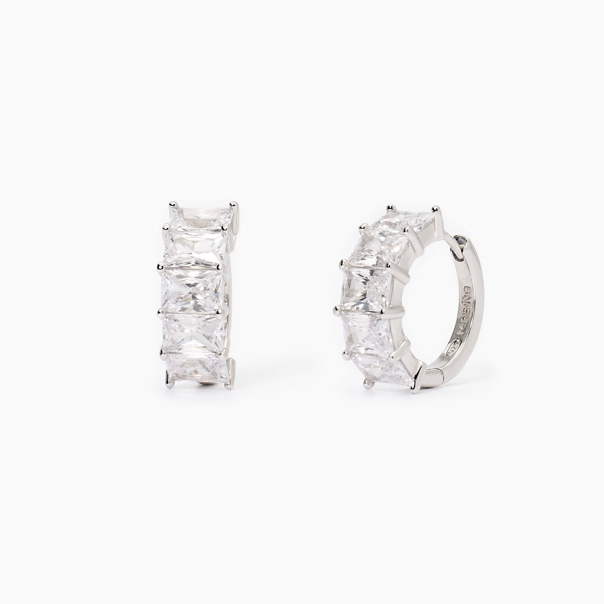 Orecchini argento mabina 563753