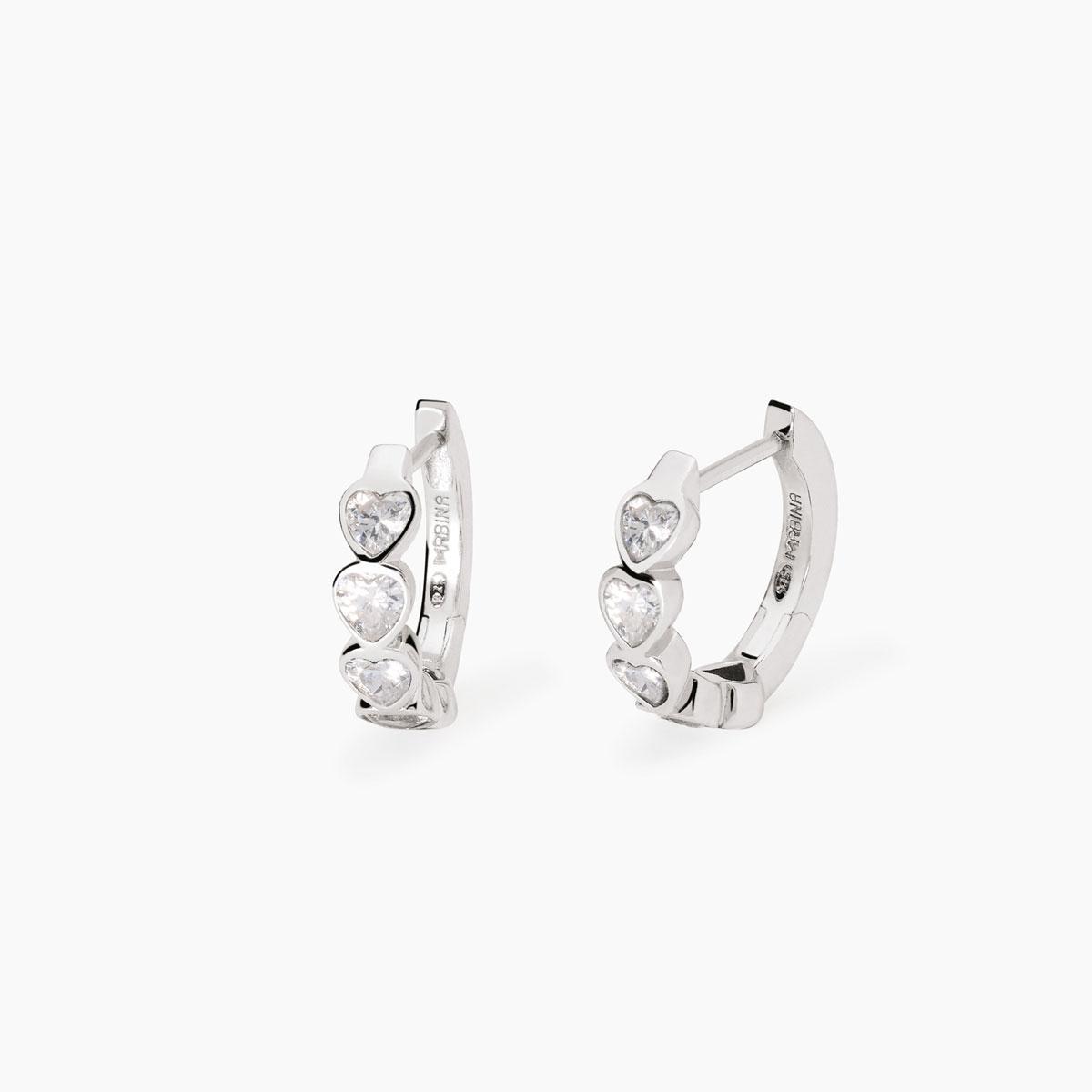 Orecchini argento mabina 563798