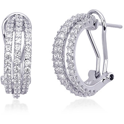 Orecchini donna argento mabina 563174
