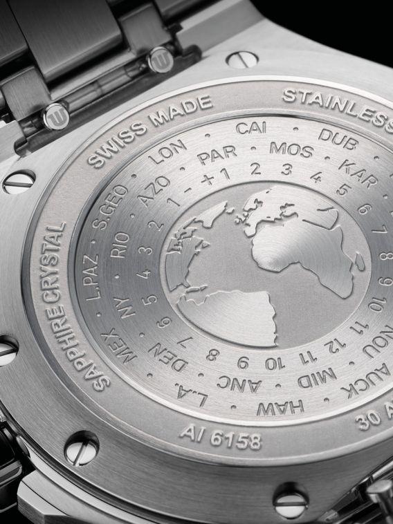 Orologio Maurice Lacroix Aikon Venturer gmt ai6158 ss00f 330 2 retro