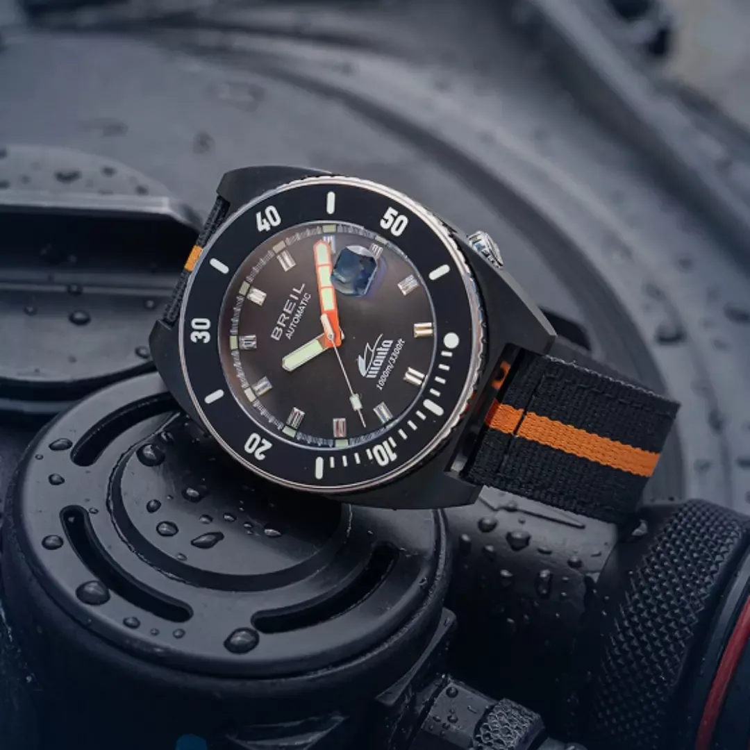 Orologio automatico edizione limitata breil manta diver 1000 metri titanio TW2069 2