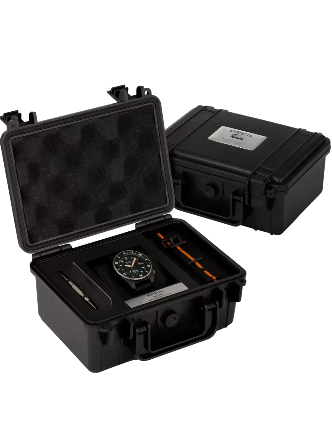 Orologio automatico edizione limitata breil manta diver 1000 metri titanio TW2069 packaging