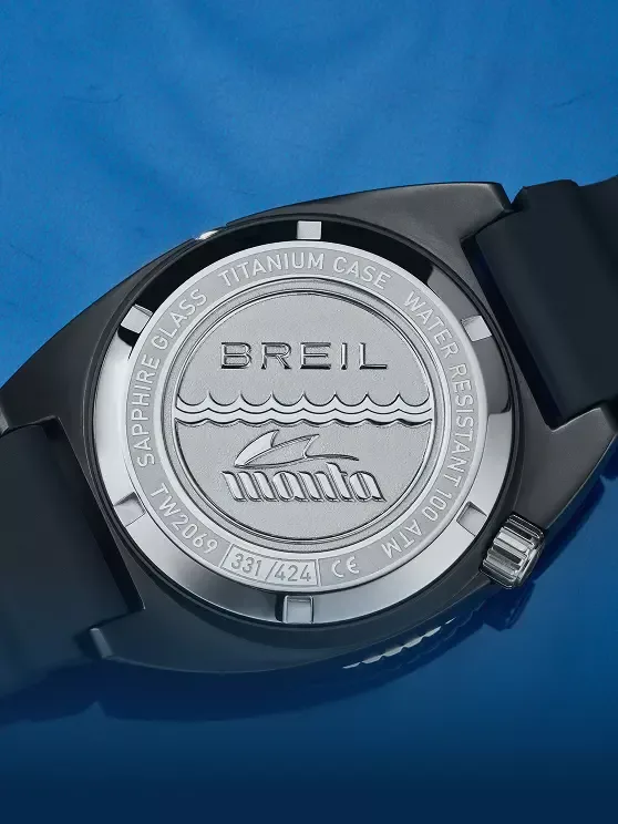 Orologio automatico edizione limitata breil manta diver 1000 metri titanio TW2069
