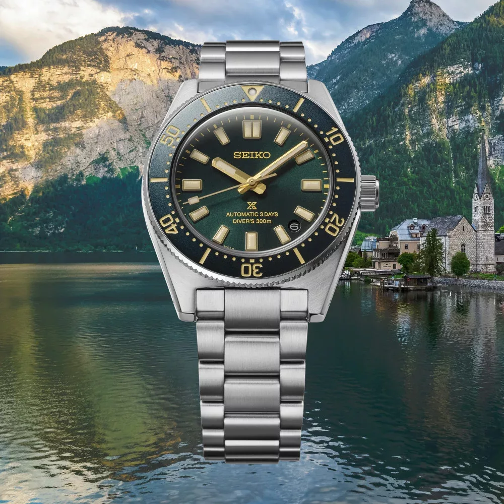 Orologio automatico prospex diver 300m quadrante verde edizione limitata 1