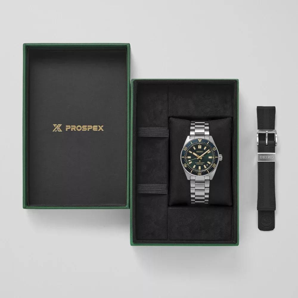 Orologio automatico prospex diver 300m quadrante verde edizione limitata