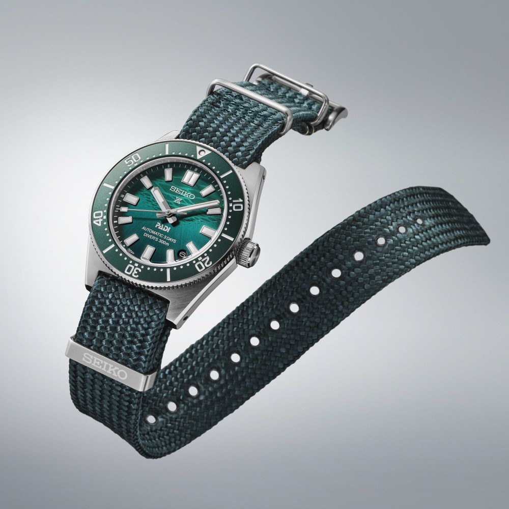 Orologio automatico prospex diver 300m quadrante verde edizione speciale padi