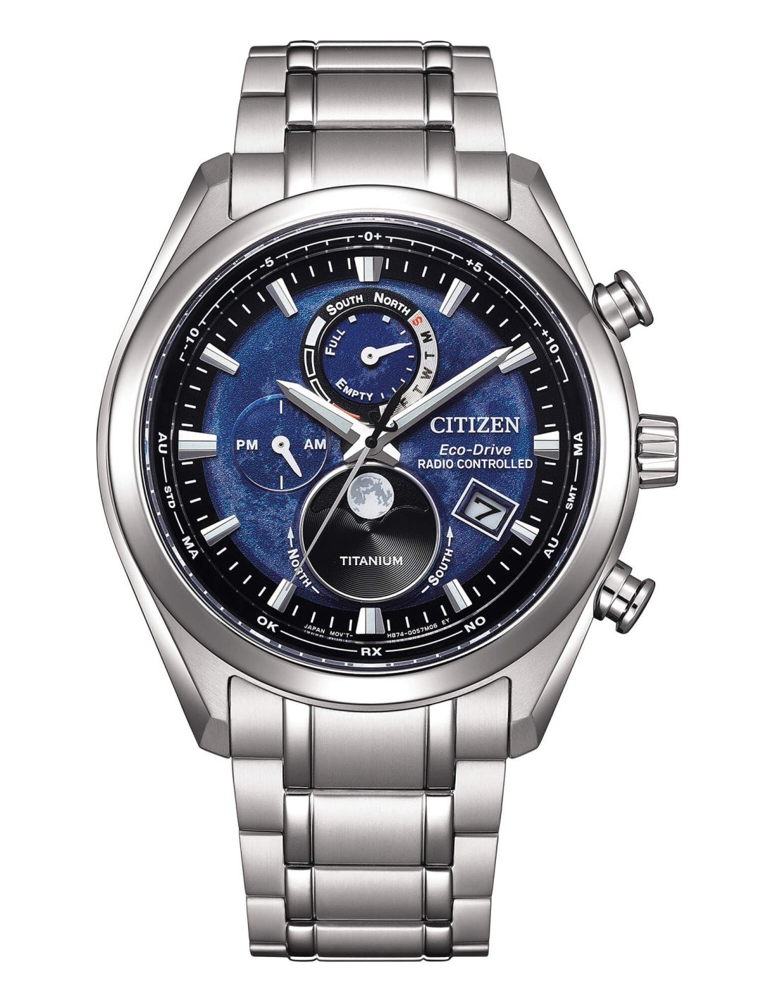 Orologio citizen moonphase supertitanio by1010 81l